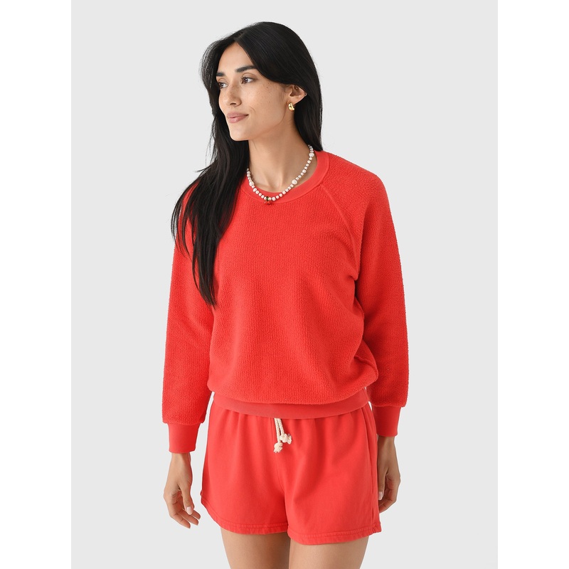 Perfect White Tee Women’s Ziggy Reverse Shrunken Sweatshirt
