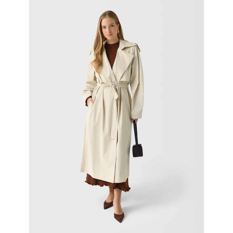 St. Agni Women’s Relaxed Trench Coat