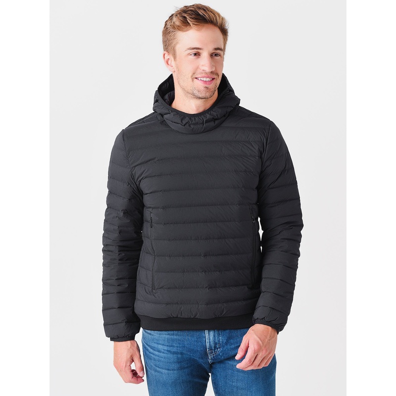 Aether Men’s Launch Pullover|M|ONYX BLACK