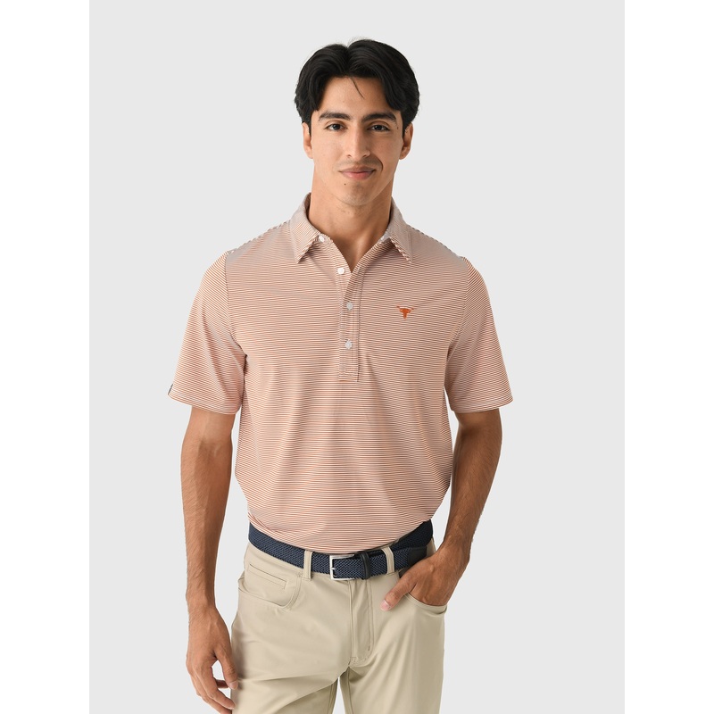 Criquet Men’s University of Texas Performance Sport Range Polo