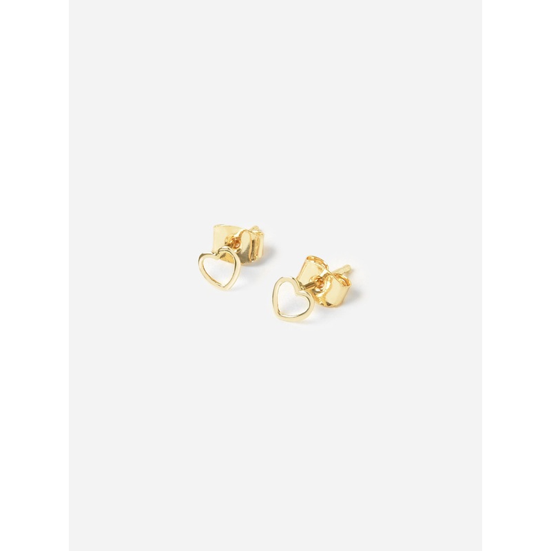 TAI Women’s Open Heart Stud Earrings