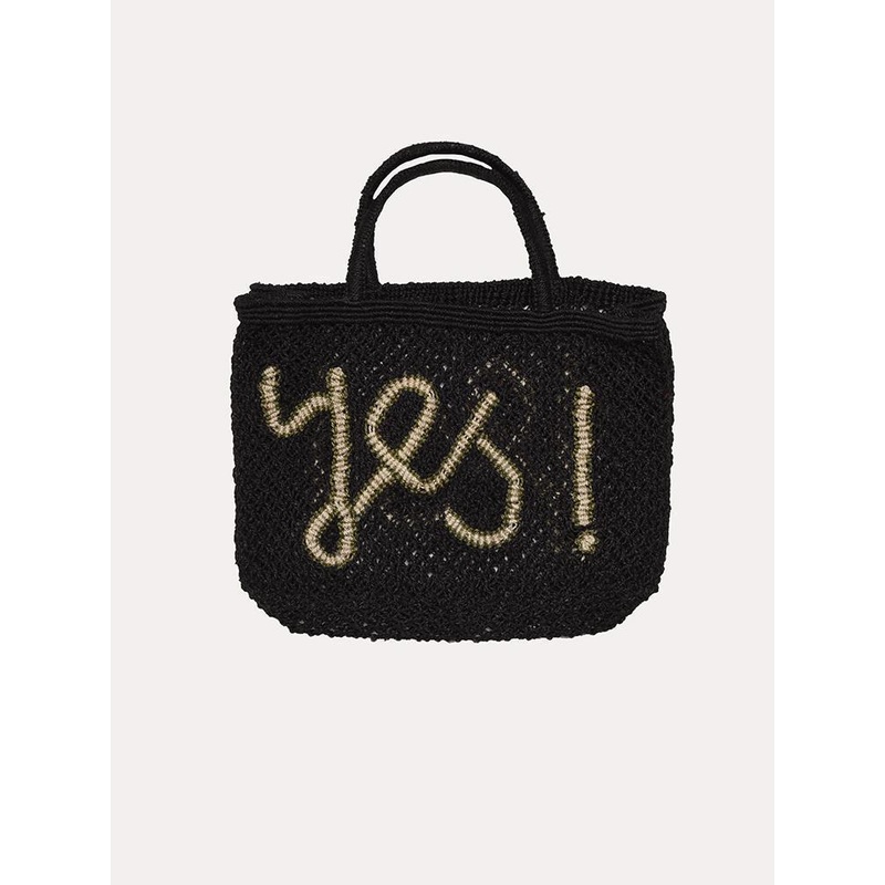 The Jacksons Yes Small Tote|O/S|BLACK/WHITE/PINK