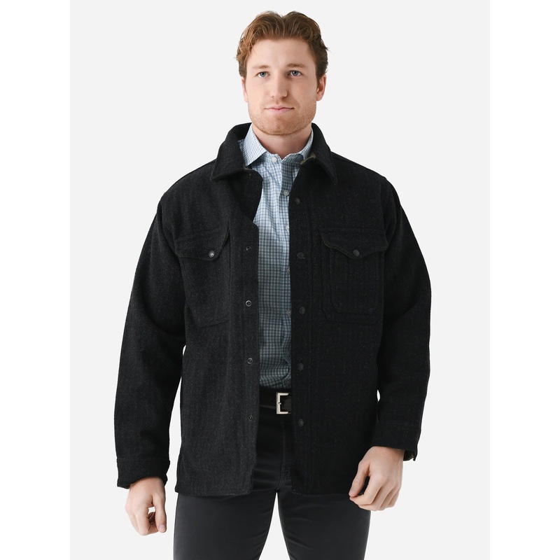 Filson Men’s Lined Mackinaw Wool Jac-Shirt