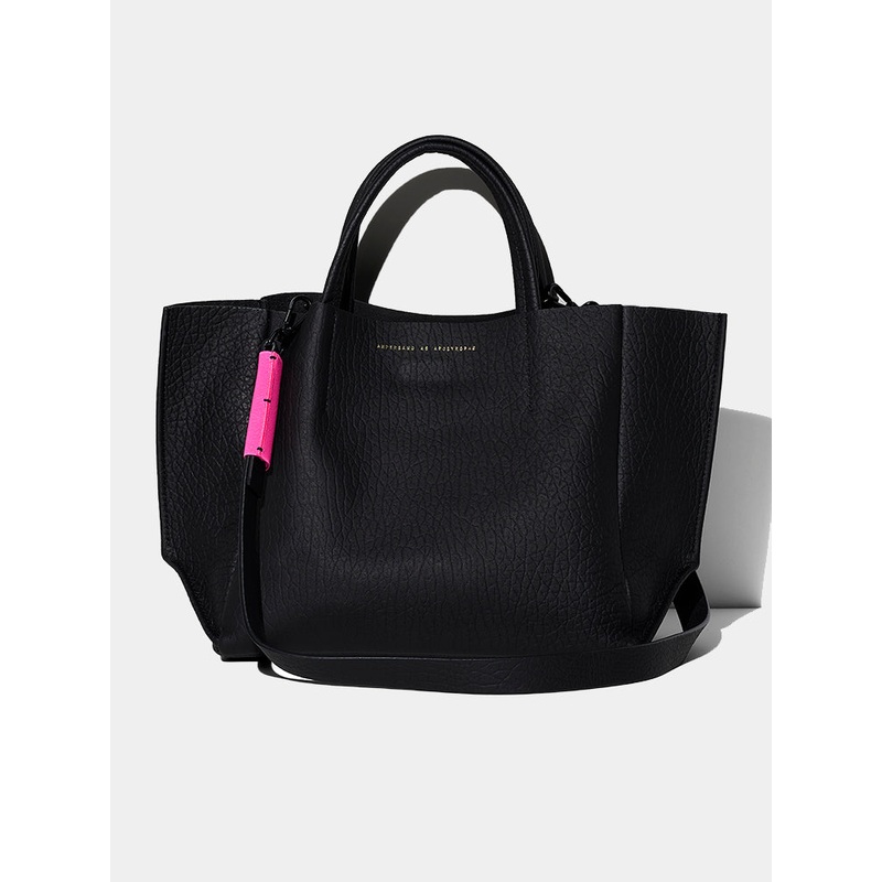 Ampersand As Apostrophe Cross-Body Neon Keeper Half Tote