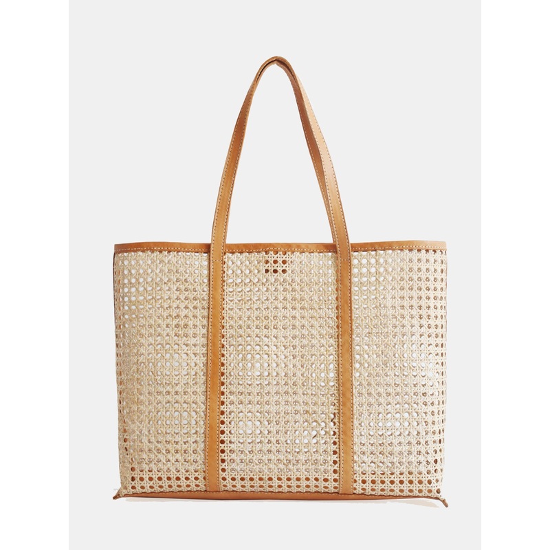 Bembien Margot Large Tote|LARGE|NATURAL/CARAMEL