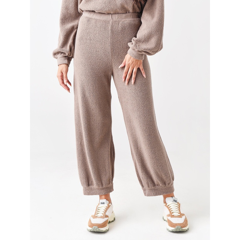 Sundry Women’s Faux Sherpa Sweatpant
