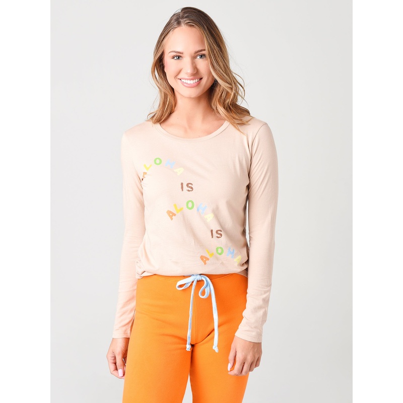 Warm Women’s Aloha Is Aloha Tee