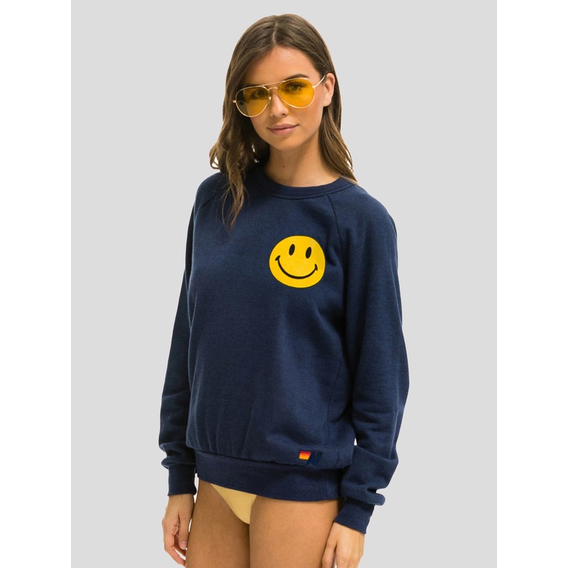 Aviator Nation Women’s Smiley 2 Sweatshirt