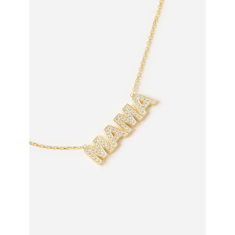 Maison Irem Women’s Mom + Mama Necklace