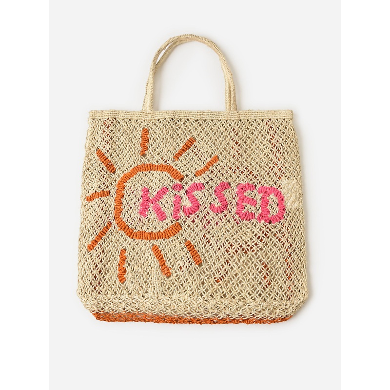 The Jacksons Sun Kissed Tote|O/S|HOT PINK