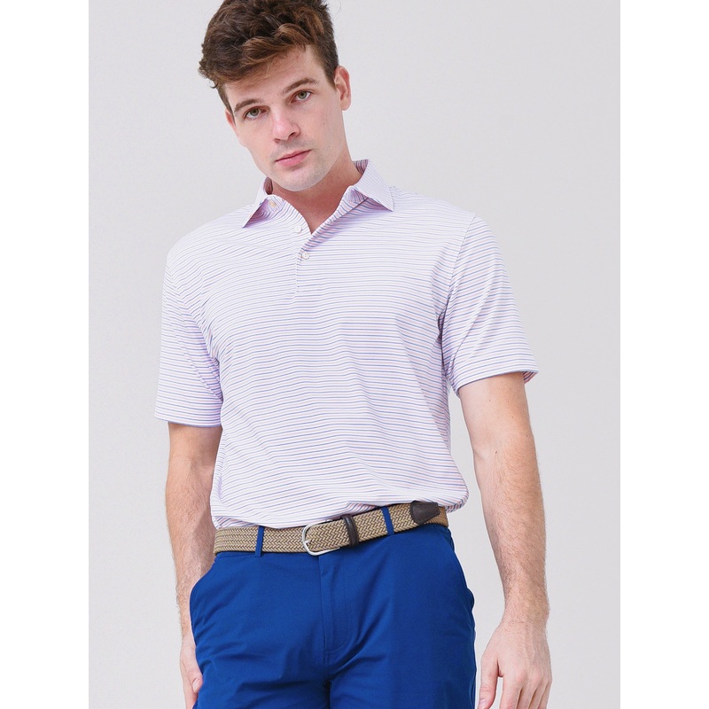 Peter Millar Crown Sport Men’s Marlin Performance Jersey Polo