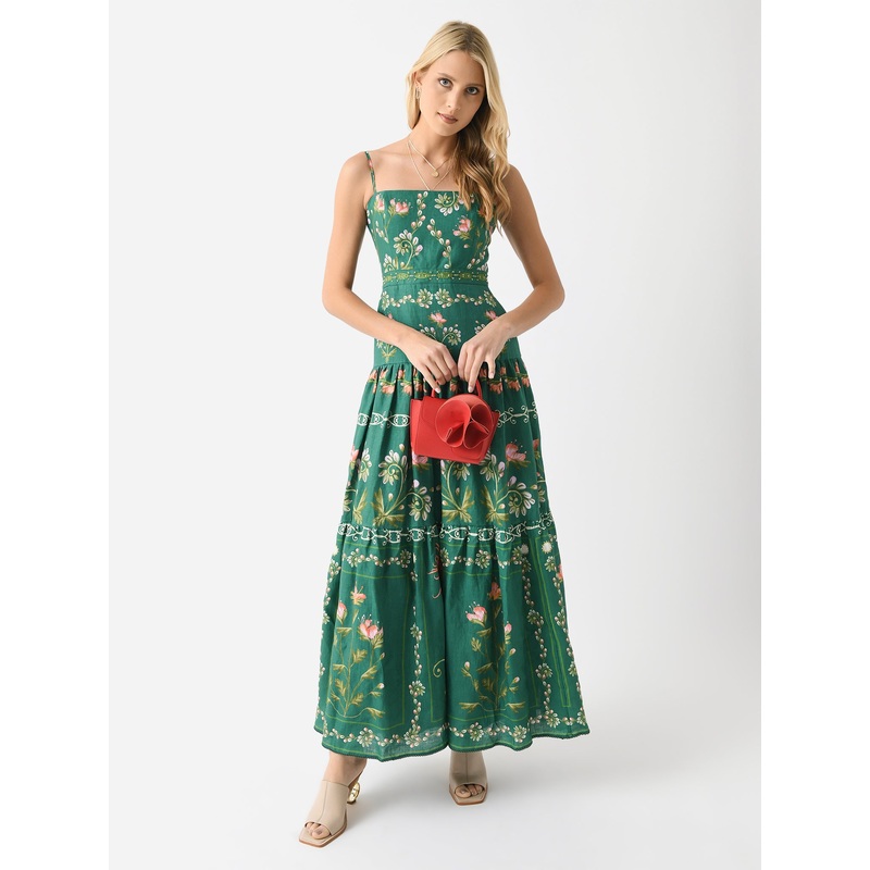 Agua By Agua Bendita Women’s Lima Esmeralda Maxi Dress