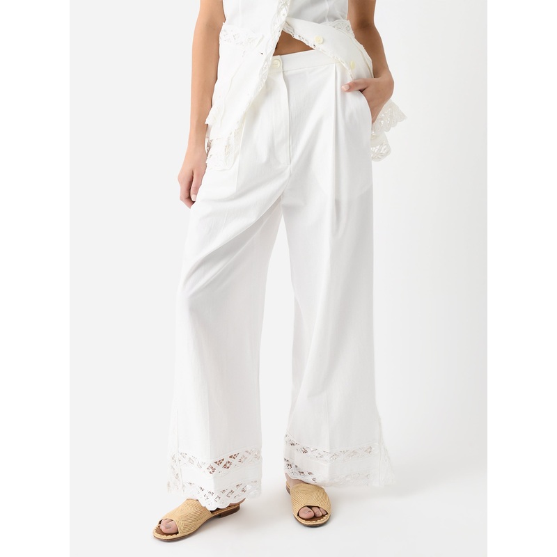 Eenk Women’s Yeri Lace Trim Pant
