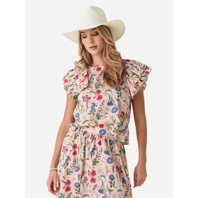 Sur La Vague Women’s Ruffle Top