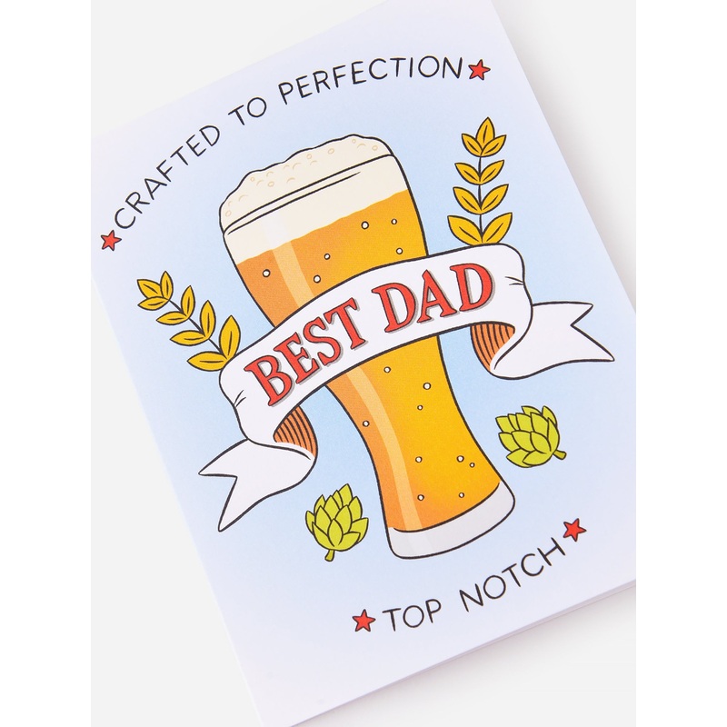 The Found Crafted to Perfection Dad Father’s Day Card