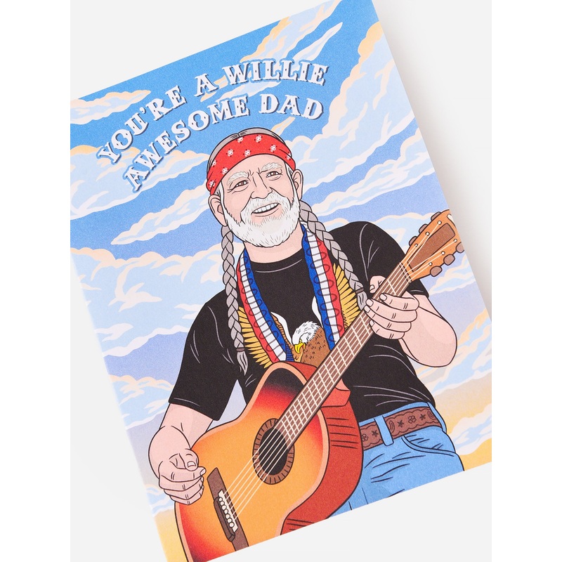 The Found You’re A Willie Awesome Dad Card