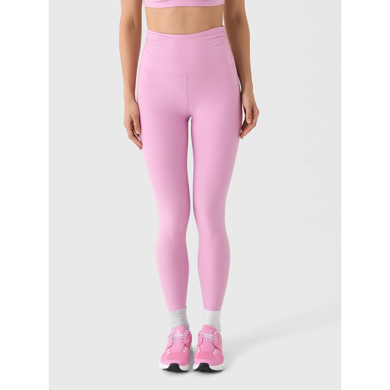 Beyond Yoga Women’s Spacedye Raise The Barre Shirred Legging