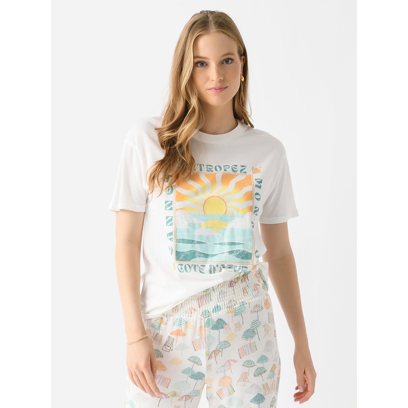 Z Supply Women’s St. Tropez Boyfriend Tee