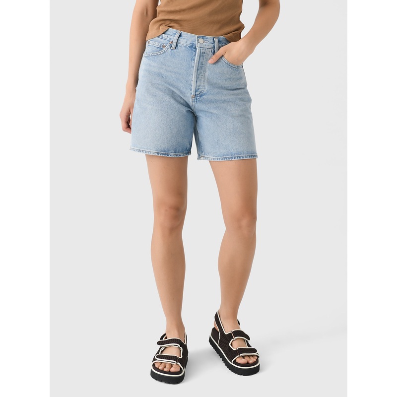 Agolde Women’s Dame High Rise Baggy Short