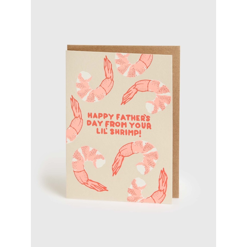Alphabet Studios Dad Shrimp Card