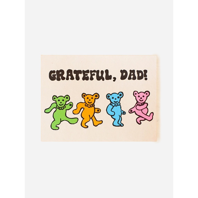 Alphabet Studios Grateful Dad Card