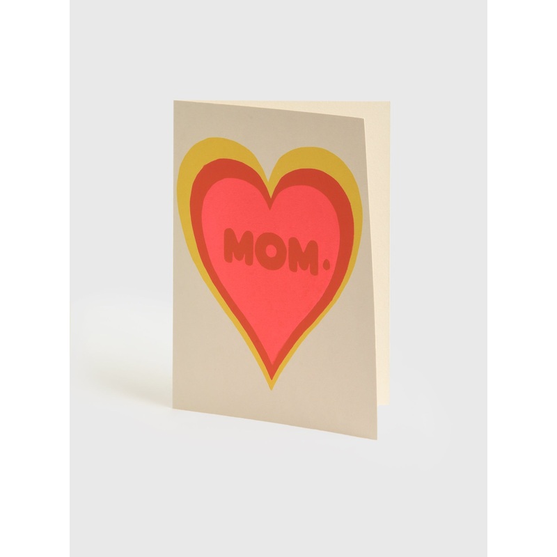 Alphabet Studios Mom Heart Shadow Card