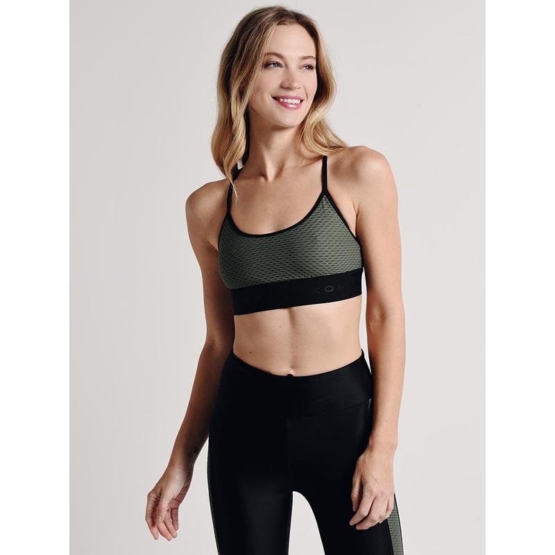 Koral Activewear Sweerper Bra|M|AGAVE