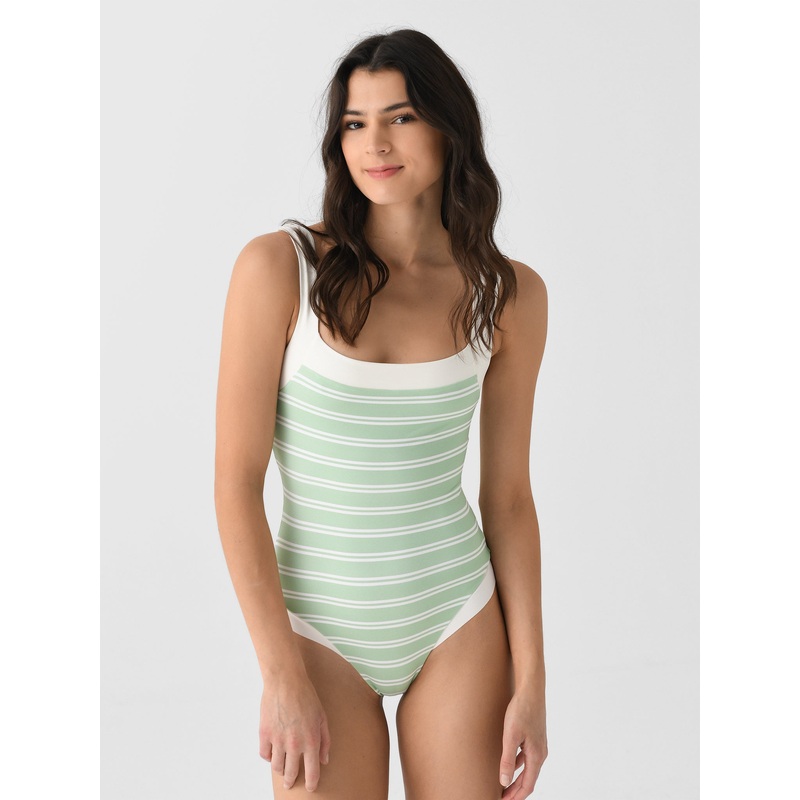 Marysia Women’s Bianco Maillot One-Piece Swimsuit