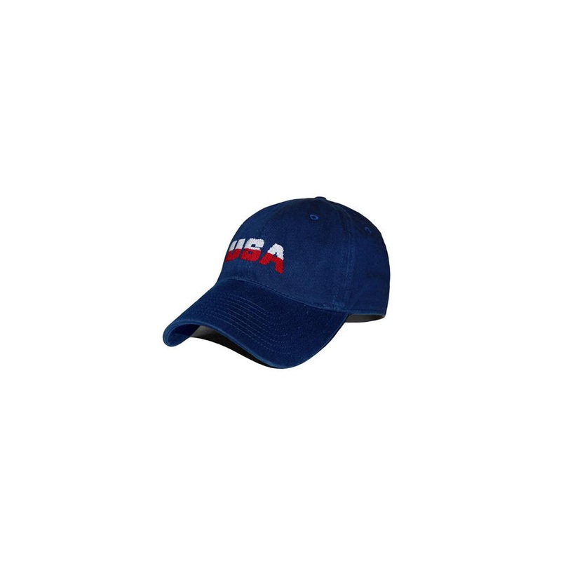 Smathers & Branson USA Needlepoint Hat