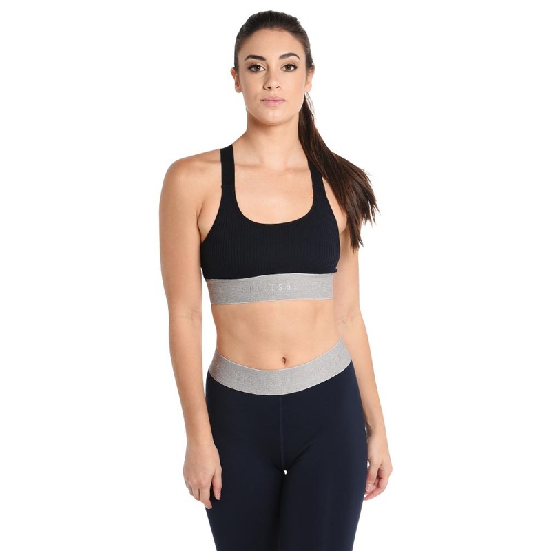 Splits59 Zone Bra|XS|MIDNIGHT/LIGHTHEATHERGREY/BLACK