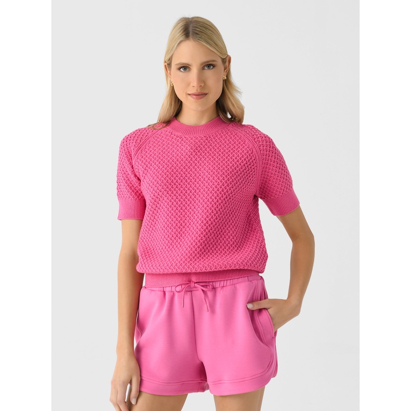 Varley Women’s Lucy Knit Top|XS|S|M|L|IBIS ROSE