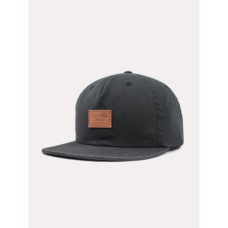 Brixton Grade II UC Snapback|O/S|BLACK
