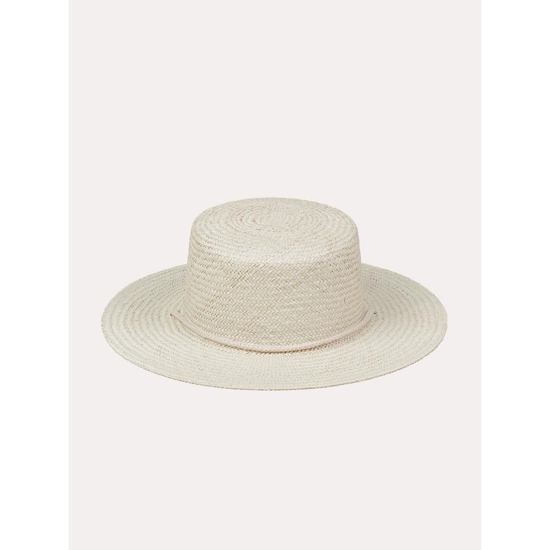 Lack Of Color Wanderer Boater Hat
