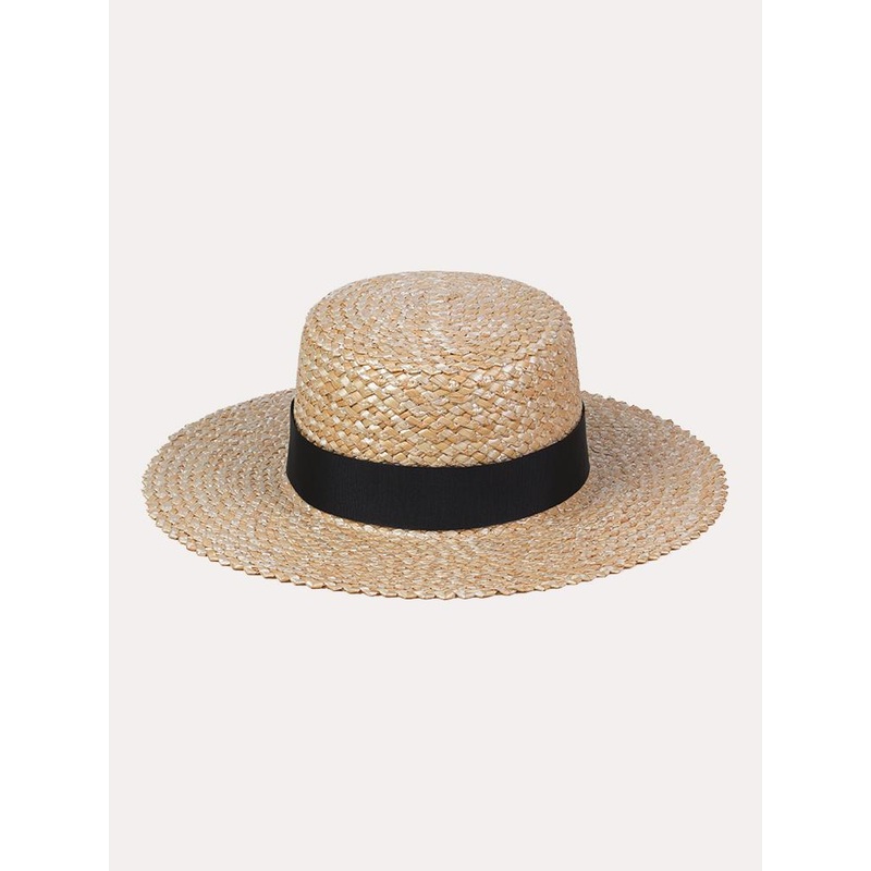 RICO STRAW BOATER|O/S|NATURAL