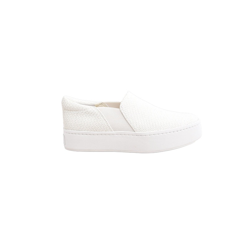Vince Women’s Warren Sneaker|9|OFFWHITE RAFFIA FABRIC