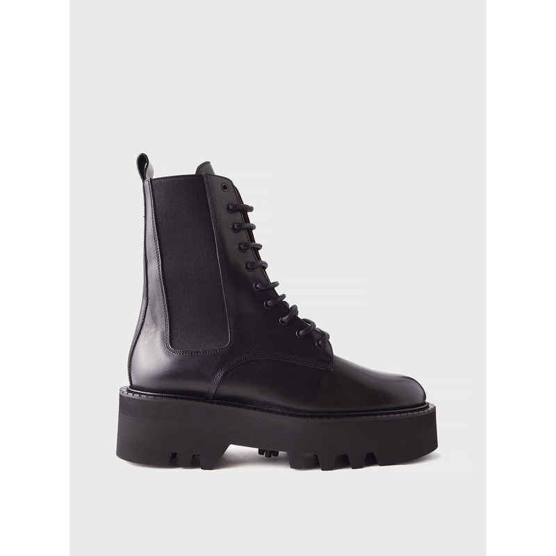 ATP Atelier Women’s Pesaro Black Vacchetta Boot