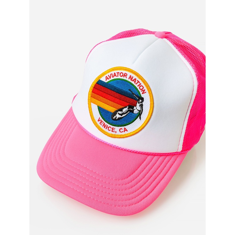 Aviator Nation Signature Vintage Low Rise Trucker Hat