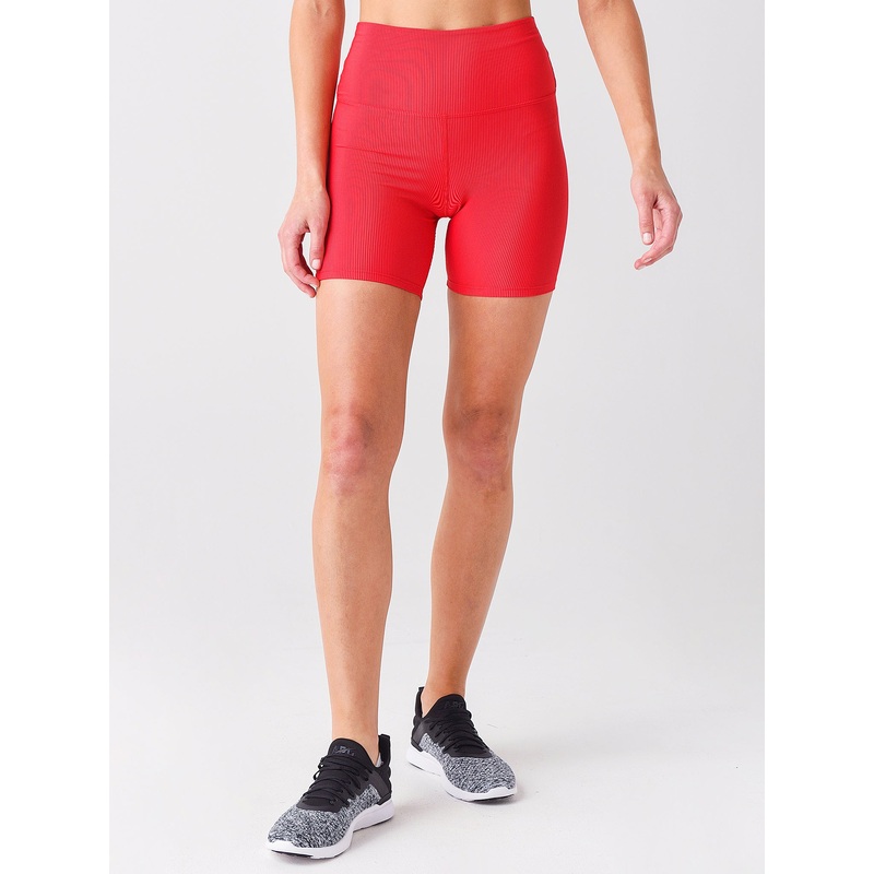 Beach Riot Women’s Bike Short|L|RED
