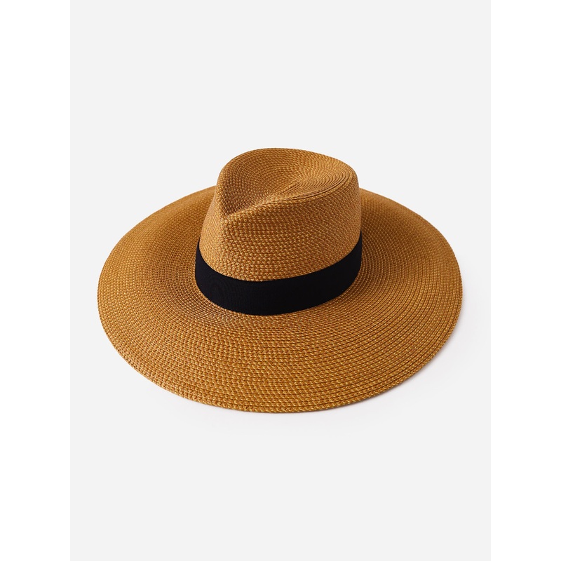 Eric Javits Daphne Hat|O/S|NATURAL/BLACK