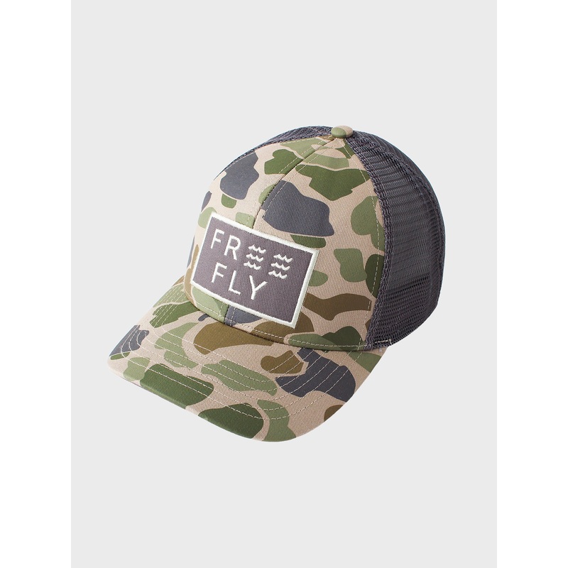 Free Fly Men’s Wave Snapback Camo