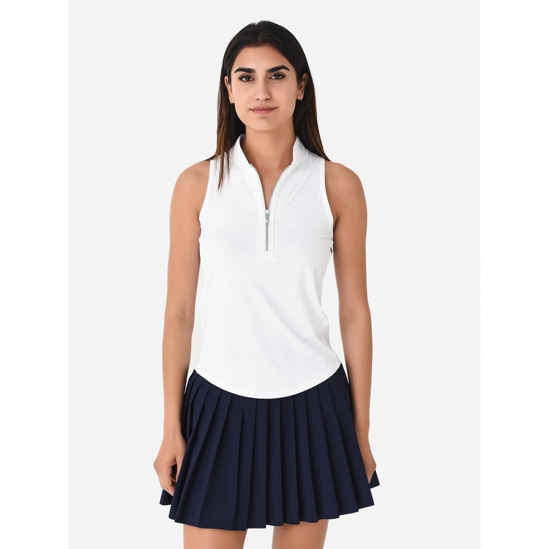 Greyson Women’s Sleeveless Vesta Mock Neck Top