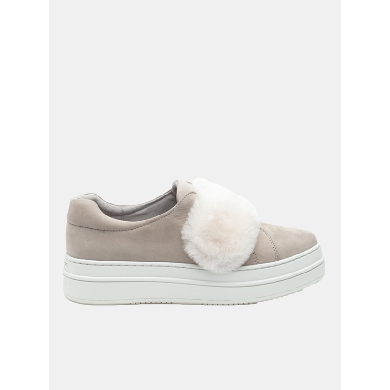 J/Slides Nobel Sneakers|7|LT GREY NUBUCK