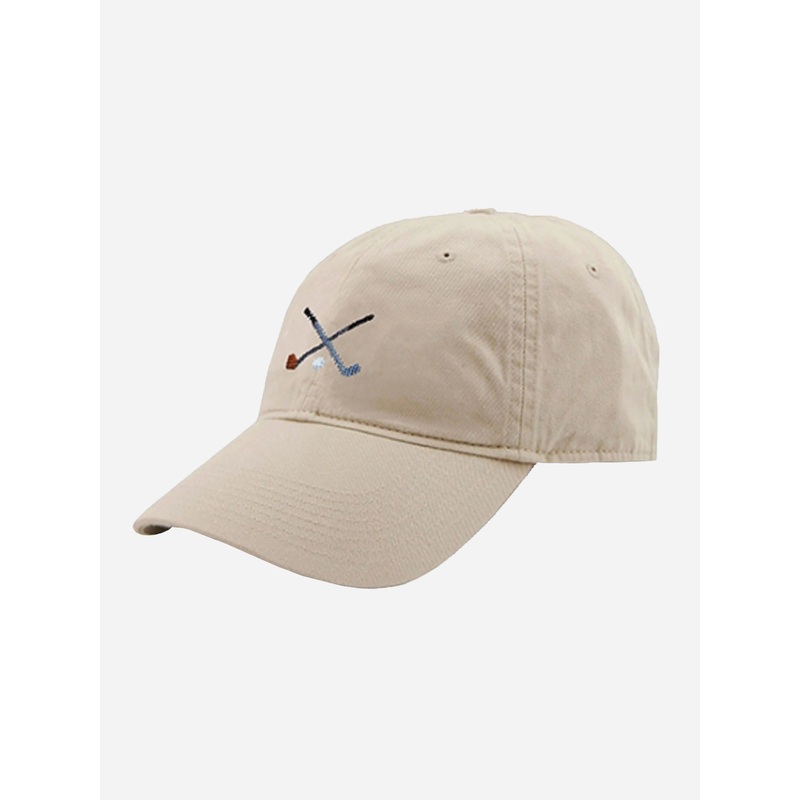 Smathers + Branson Crossed Clubs Needlepoint Hat