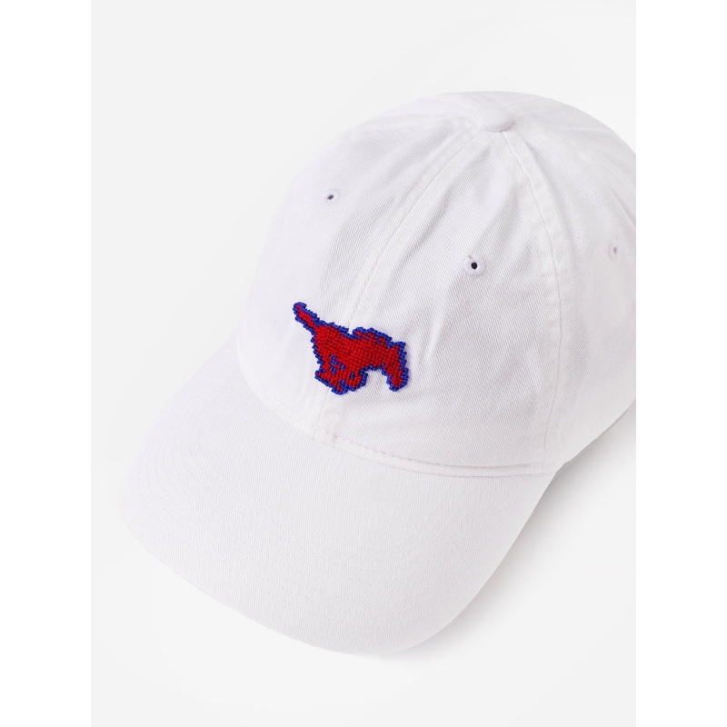 Smathers & Branson Men’s Southern Methodist University Needlepoint Hat