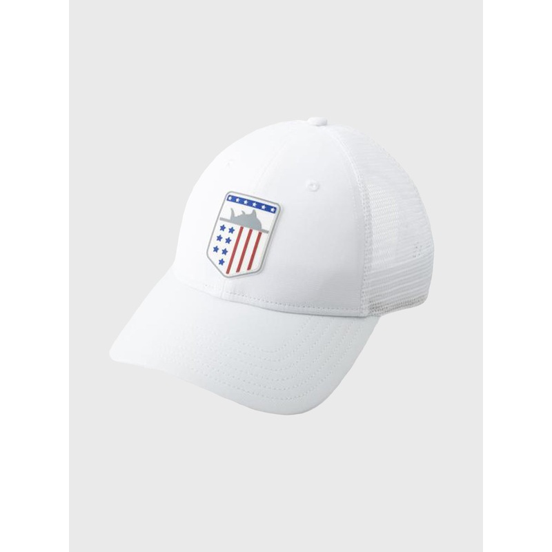 Southern Tide Men’s Performance USA Trucker Hat