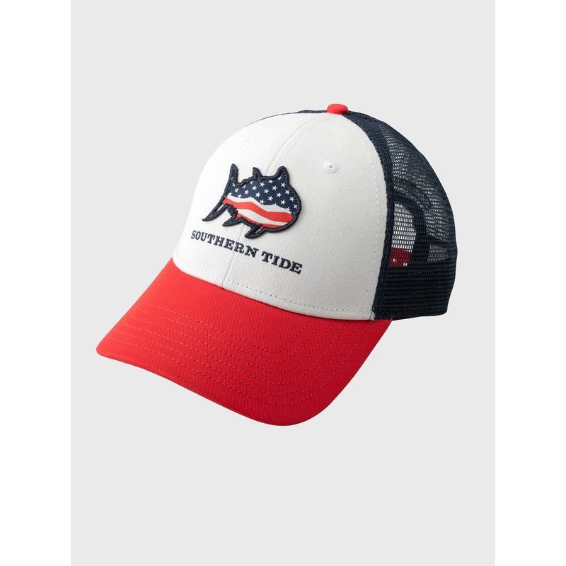 Southern Tide Men’s Star Spangled Skipjack Trucker Hat