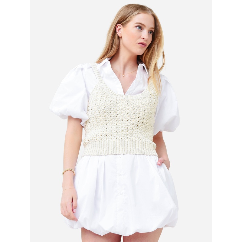 ALC Women’s Hadley Crochet Tank Top