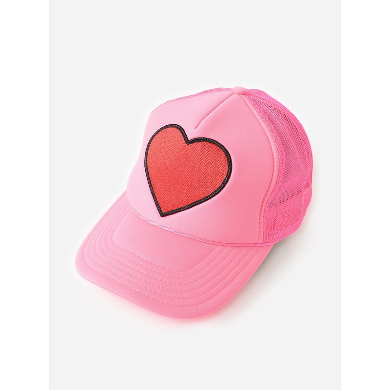 Aviator Nation Heart Vintage Low Rise Trucker Hat