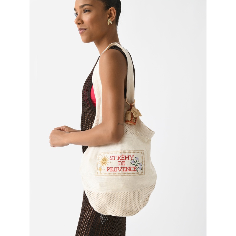 Vanessa Bruno Fishnet Tote Bag