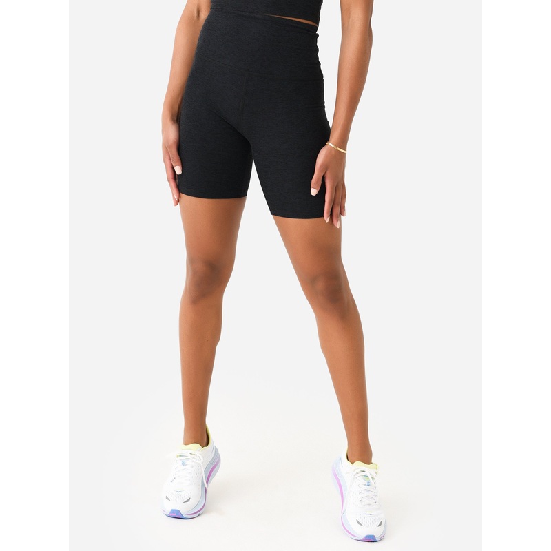 Beyond Yoga Women’s Spacedye High Waisted 7 Biker Short